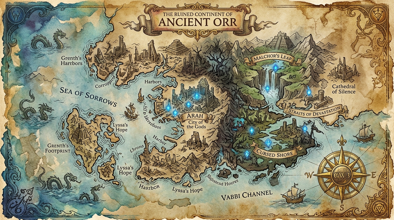 Ancient Orr Map